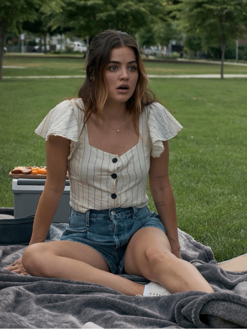 Zara striped top